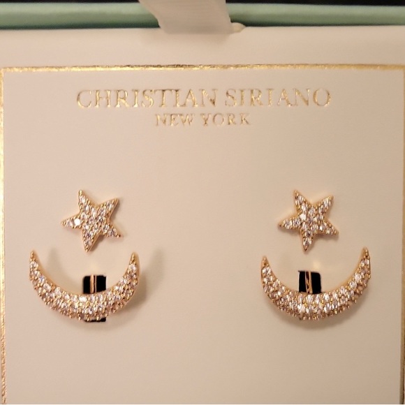 Christian Siriano Jewelry Nwt Christian Siriano Starmoon Earrings
